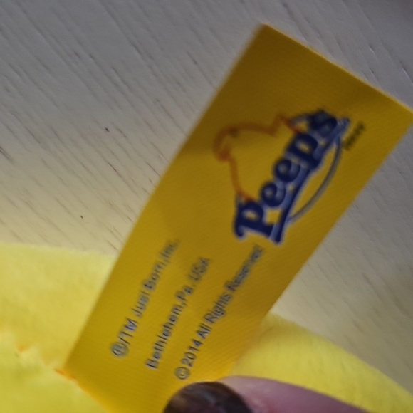 2 Peeps Chick & Bunny Yellow Plush Set - Picture 9 of 10